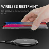 iONCT QI Wireless Charger For iPhone X 8 Plus XR XS Max For Samsung S8 S9 For Huawei Xiaomi Charging Charger Wireless Pad Dock