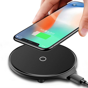 iONCT QI Wireless Charger For iPhone X 8 Plus XR XS Max For Samsung S8 S9 For Huawei Xiaomi Charging Charger Wireless Pad Dock