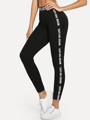 2019 Classic Stylish Legging with Tap Side