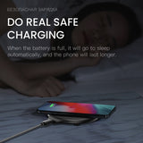 iONCT QI Wireless Charger For iPhone X 8 Plus XR XS Max For Samsung S8 S9 For Huawei Xiaomi Charging Charger Wireless Pad Dock