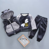 Kids Autumn To Winter Full Protecting Three Piece Full Body Tracksuit