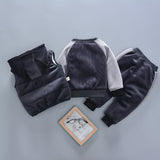 Kids Autumn To Winter Full Protecting Three Piece Full Body Tracksuit