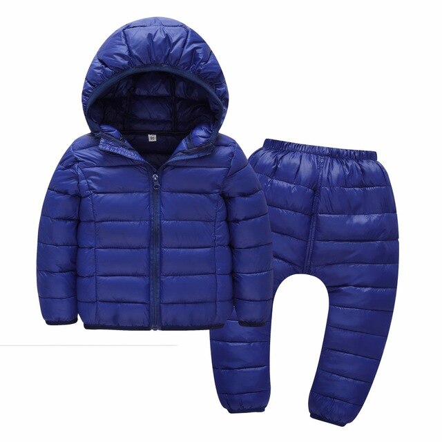18 Months To 6Years Old Childrens Winer  Full Body Tracksuit For Winter Protection
