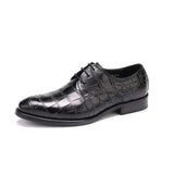 Mens Oxford Crocodile Business Shoe