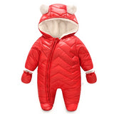 3 Months Old To 24 Months Baby Winter Full Body Jacket Romper