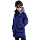 Three To 13 Years Old Kids Full Collar Windproof Slim Jacket