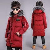 Three To 13 Years Old Kids Full Collar Windproof Slim Jacket