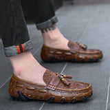 Comfortable Soft Leather Loafer Slip On Shoe