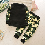 Thicken Sports Suits Cotton Children Winter Clothing