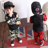 Thicken Sports Suits Cotton Children Winter Clothing