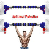 Door Horizontal Bars Steel 200kg Adjustable Home Gym Workout Chin push Up Pull Up Training Bar Sport Fitness Sit-ups Equipments