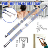 Strengthened Thickened Chin Pull Up Bar for Doorway with Comfort Grip Adjustable Exercise Equipment C44