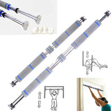 Strengthened Thickened Chin Pull Up Bar for Doorway with Comfort Grip Adjustable Exercise Equipment C44