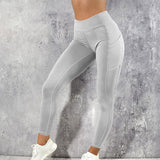 Women Anti-Cellulite Yoga Pants White Sport leggings