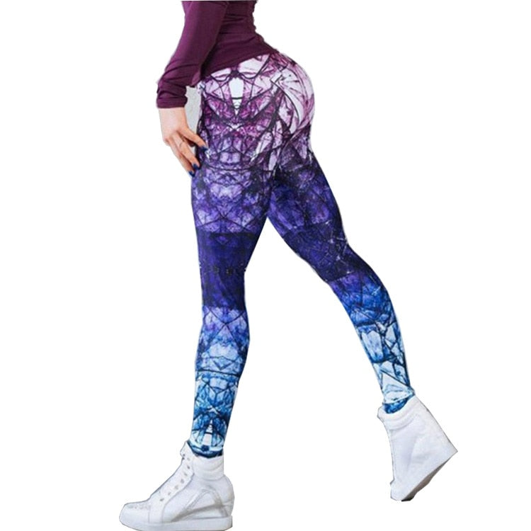 Sport women fitness Seamless Print leggings
