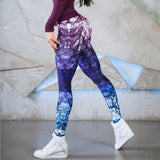 Sport women fitness Seamless Print leggings