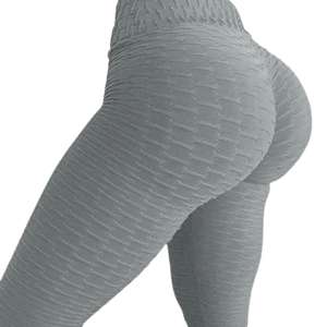 Grid Tights Yoga Pants Women Seamless High Waist