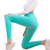 Fitness Legging Women Waist Push Up Butt Tights Breathable Sportwea