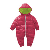 High Quality Solid Cotton Made of Baby Winter Jumpsuit For Outwear