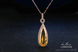 Citrine 925 Luxury Natural Sterling Silver