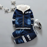 2 Year To 5 Year Boys Winter Warmer Full Body Denim Outfits Tracksuit