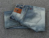 Mens Blue Light Vintage Denim Italian Men High Street Jean 2019