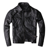 Slim Fit Mens Extra Warmer Extra Comfortable High Quality Leather Jacket