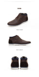 Extra Comfortable Authentic Men Boots With Cow Leather For Winter & Outdoor Fashion