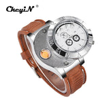 Mens USB Charging Windproof Electric Wristwatch