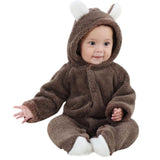 Infant Full Body Winter Warm Long sleeve Jumpsuit Pajama