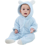 Infant Full Body Winter Warm Long sleeve Jumpsuit Pajama