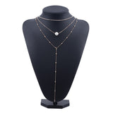 Multi Layer Beads Boho Choker Necklaces