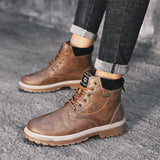 Men 2019 Ankle Leather Boot