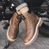 Men 2019 Ankle Leather Boot