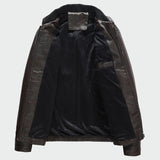 Autumn Winter Regular Bike Jackets with PU Lather