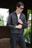 Slim Fit Mens Extra Warmer Extra Comfortable High Quality Leather Jacket
