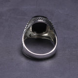 Extra Light Weight 925 Sterling Silver Vintage Mens Ring