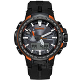 Waterproof Men Sports Casio Protrek Quartz Watch For Outdoor Driving