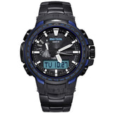 Waterproof Men Sports Casio Protrek Quartz Watch For Outdoor Driving