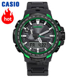 Waterproof Men Sports Casio Protrek Quartz Watch For Outdoor Driving