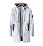 For Casual Wear To Winter Protection Men Windproof Long Trench Coat