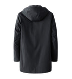 For Casual Wear To Winter Protection Men Windproof Long Trench Coat