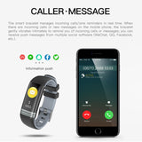 Multiple Sports Good Blood Pressure Monitoring Smart Wrist Watch Band