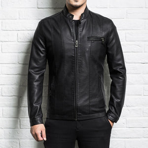 Men Genuine Leather ShipSkin Regular Jacket