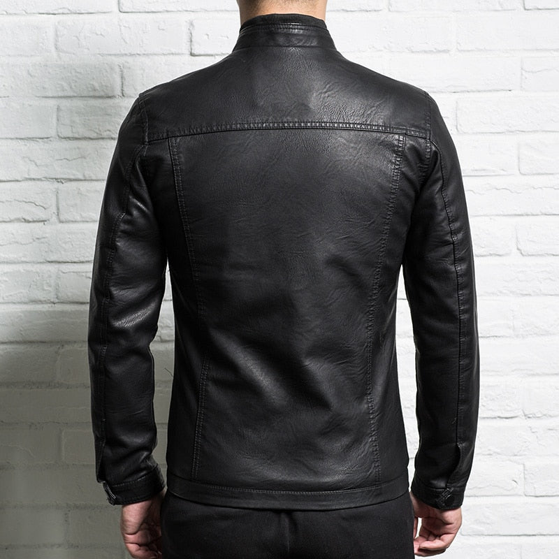 Men Genuine Leather ShipSkin Regular Jacket