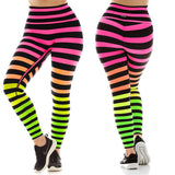 Mom & Daughter Multicolor Striped Yoga Legging Pant