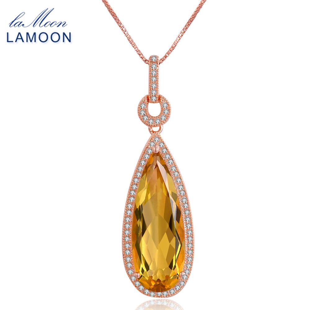 Citrine 925 Luxury Natural Sterling Silver