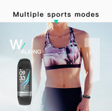 Multiple Sports Good Blood Pressure Monitoring Smart Wrist Watch Band