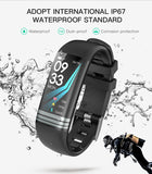 Multiple Sports Good Blood Pressure Monitoring Smart Wrist Watch Band