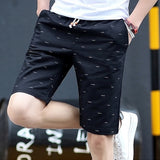 Elastic Summer Casual Drawstring Men Short